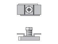 Inch Standard Series CRA Channel Rail Adapter