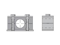 Inch Heavy Series Tube Clamp Halves